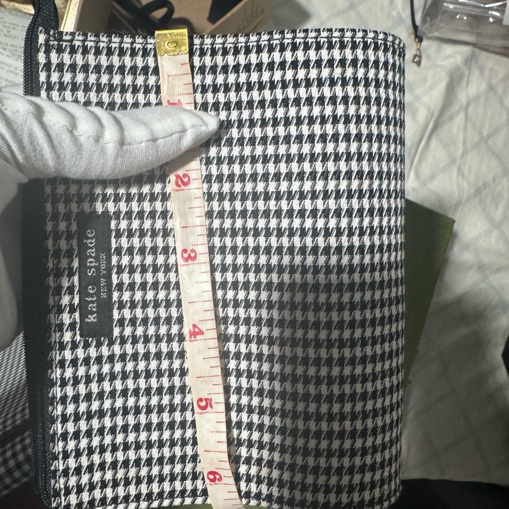 Kate Spade Houndstooth Tote and Pouch Set - Picture 8 of 9